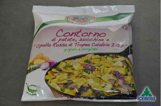 CONTORNO PATATE/ZUCCH./TROPEA GIAS 12X450GRSG
