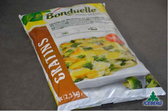 BROCCOLI/PATATE GRATIN BONDUELLE   4X2,5KG SG