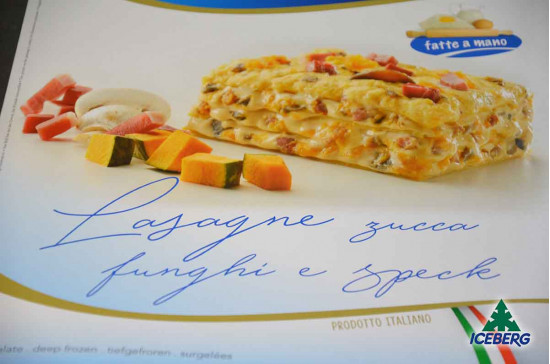 LASAGNE ZUCCA/FUNGHI/SPECK D.M.    2X2,5KG SG
