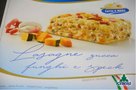 LASAGNE ZUCCA/FUNGHI/SPECK D.M.    2X2,5KG SG