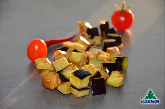 MELANZANE A CUBETTI PREF.OROGEL    4X1KG   CG