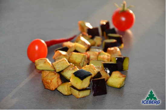 MELANZANE A CUBETTI PREF.OROGEL    4X1KG   CG