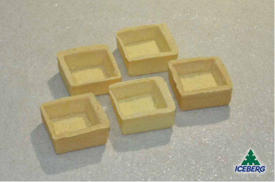 MINI TRENDY QUADRATI SALATI        1X96PZ  FR