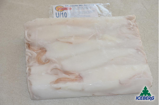 CALAMARO DEL PACIF.TEPP.U/10 P.P.  6X2KG   CG