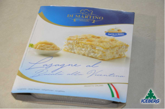 LASAGNE AL BACCALA' D.M.           2X2,5KG SG