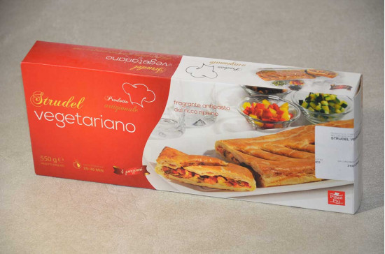 STRUDEL VEGETARIANO                10X550GRSG