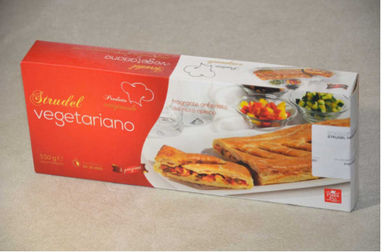 STRUDEL VEGETARIANO                10X550GRSG