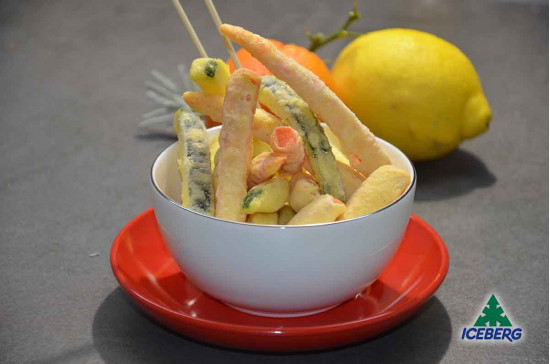 MISTO VERDURE PASTELLATE C/CAROTE  4X2,5KG SG