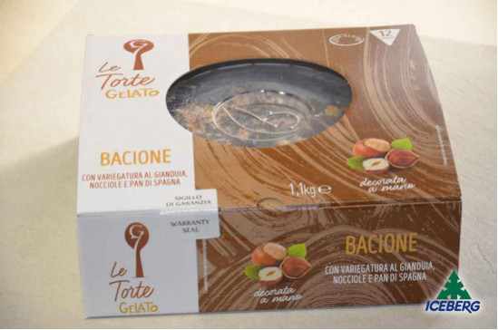 BACIONE G7 TORTA GELATO            4X1,1KG SG